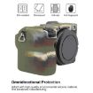 Sony ILCE-6700/A6700 Camouflage Litchi Texture Silicone Case - 4