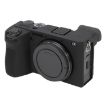 Sony ILCE-6700/A6700 Black Glossy Soft Silicone Protective Case - 1