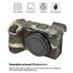 Sony ILCE-6700/A6700 Camouflage Silicone Protective Case - Glossy Soft - 4