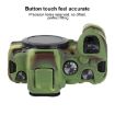 Canon EOS R6 Mark II Camouflage Litchi Texture Silicone Case - 5
