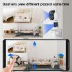 Y6203 4MP Zoom HD Indoor Waterproof Smart WiFi Camera, EU Plug, White - 3