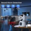 Y6203 4MP Zoom HD Indoor Waterproof Smart WiFi Camera, US Plug, White - 5