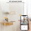 Y6204 4MP Zoom HD Indoor Waterproof Smart WiFi Camera - US Plug, White - 7