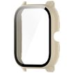 P66/P66D/P66ED 1.85" Watch Protective Case PC + Tempered Film Ivory White - 2