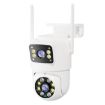4MP Outdoor WiFi Camera, Two-way Voice, IP66 Waterproof, AU Plug, White - 1