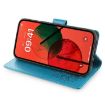 OPPO Find X8 Ultra Blue Leather Phone Case - Tree & Deer Embossed Design - 3