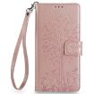OPPO Find X8 Ultra Rose Gold Tree & Deer Embossed Leather Case - 2