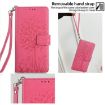 OPPO Find X8s Pink Tree & Deer Embossed Leather Phone Case - 5