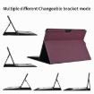 Microsoft Surface Pro 10 Wine Red Cloth Texture Protective Case - 3