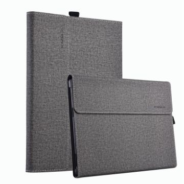Microsoft Surface Pro 10 Light Grey Cloth Texture Protective Case - 1