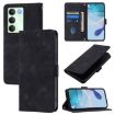 Realme V70/14x Global/C75 5G Black Embossed Leather Phone Case - 1