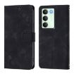 Realme V70/14x Global/C75 5G Black Embossed Leather Phone Case - 2