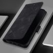 Realme V70/14x Global/C75 5G Black Embossed Leather Phone Case - 3