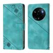 Realme Narzo 80/14 Pro 5G India Green Embossed Leather Phone Case - 2