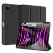 iPad Pro 13 2024 DUX DUCIS Domo Cloth Texture Magnetic Leather Case - 2