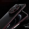 Xiaomi 14 Ultra Aurora Lens Protector + Metal Frame Case (Black Silver) - 4