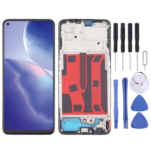 OPPO Reno6 Z Original AMOLED LCD Screen Digitizer Assembly with Frame - 1