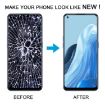 OPPO Reno7 4G Original AMOLED LCD Screen Digitizer Assembly with Frame - 6