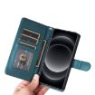 Xiaomi 14 Ultra Green Diamond Lattice Leather Flip Phone Case - 7