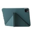 iPad Pro 13 2024 Dark Green TPU Flip Leather Case with Holder - 5