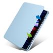 iPad Pro 13 2024 Ice Blue Acrylic 360 Rotation Leather Case - 2