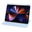 iPad Pro 13 2024 Ice Blue Acrylic 360 Rotation Leather Case - 3