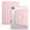 iPad Pro 13 2024 Sand Pink 360 Rotation Leather Case Holder - 1