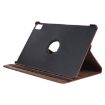 iPad Pro 13 2024 Leather Case with 360 Rotation & Holder - Brown - 7
