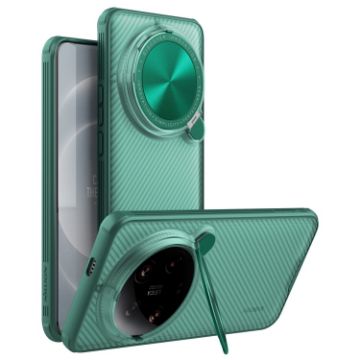 Xiaomi 14 Ultra NILLKIN CamShield Prop Clear PC Case - Green - 1