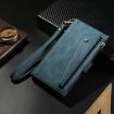 Motorola Edge 60 Pro Retro Frosted RFID Leather Case - Dark Green - 2