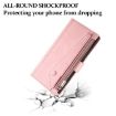Motorola Edge 60 ESEBLE Rose Gold RFID Leather Phone Case Retro Frosted - 6