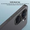Vivo S30 Pro Mini AG Frosted Electroplating Acrylic Case - Sierra Blue - 4