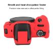 Canon EOS R100 Red Glossy Soft Silicone Protective Case - 5