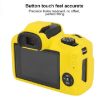 Canon EOS R100 Yellow Silicone Protective Case - Glossy Soft Cover - 4