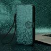 Huawei Pura 80 Pro 5G Green Leather Phone Case - Honeycomb Texture - 2