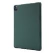 iPad Pro 13 2024 Dark Green Leather Case with Pen Slot - 3