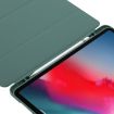 iPad Pro 13 2024 Dark Green Leather Case with Pen Slot - 7