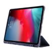 iPad Pro 13 2024 Red Leather Case with Pen Slot & Tri-fold Design - 4