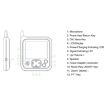VB607 3.2" LCD Baby Monitor Care Camera with EU Plug - 6