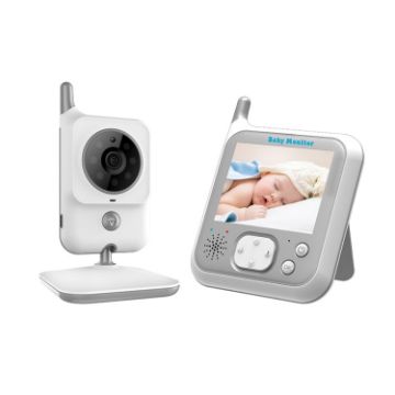 VB607 Baby Monitor with 3.2" LCD Screen Camera (US Plug) - 1