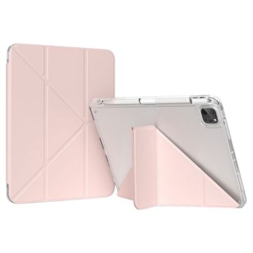 GEBEI Pink Leather Tablet Case for iPad Pro 13 2024 - 1