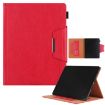 iPad Pro 13 2024 Red Leather Smart Case with Metal Buckle - 1