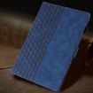 Samsung Galaxy Tab A8 X200 Blue Embossed Leather Tablet Case - 2