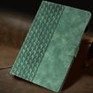 Samsung Galaxy Tab A 10.1 T580 Green Embossed Leather Tablet Case - 2
