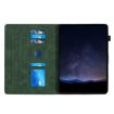 Samsung Galaxy Tab A 10.1 T580 Green Embossed Leather Tablet Case - 3