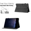 Samsung Galaxy Tab A 8.0 T350 Embossed Leather Tablet Case - Black - 5