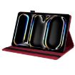 iPad Pro 13 2024 Red Shockproof Leather Tablet Case - 4