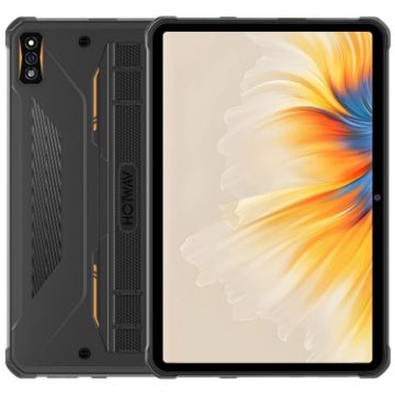 HOTWAV Tab R7 Rugged Tablet 6GB+256GB 10.1" Android 13 4G Black Orange - 1
