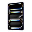 iPad Pro 13 2024 Blue Skin Feel 2 in 1 Hybrid TPU Tablet Case - 1