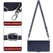OPPO A5x 4G/5G Cat Rat Embossed RFID Leather Phone Case with Lanyard - 3